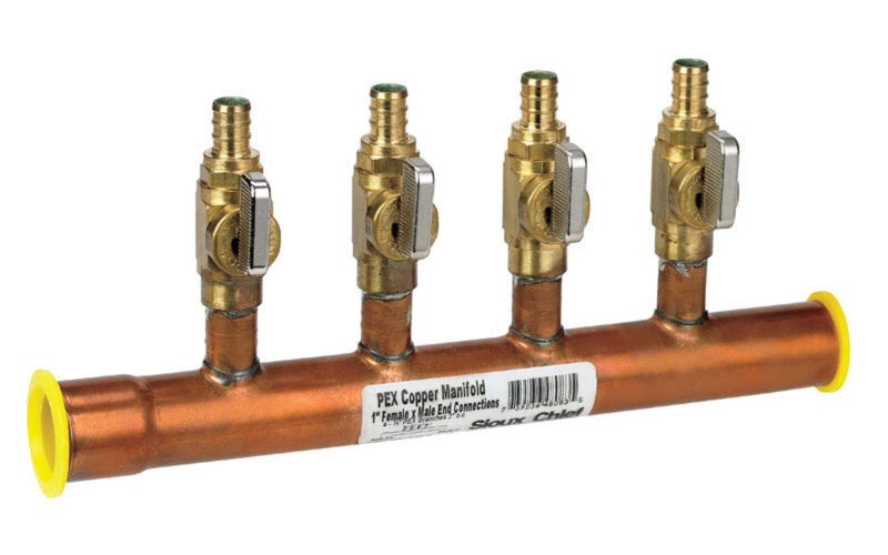Sioux Chief PEX MANIFOLD W/VALVE 1" - Image 2